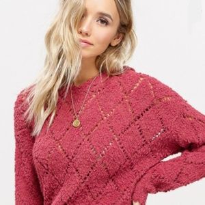 Popcorn Hoodie Pullover Sweater